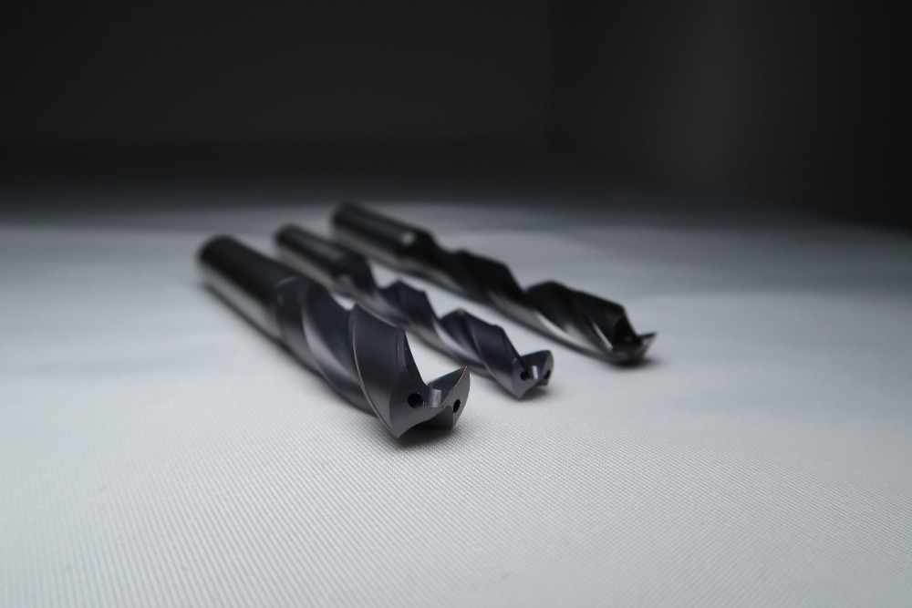 55HRC 3D 5D 7D Tungsten Solid Carbide Internal Coolant Twist Drill for Steel, Aluminum